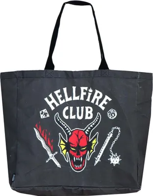 Produktbild von Stranger Things Tragetasche Hellfire Club XL