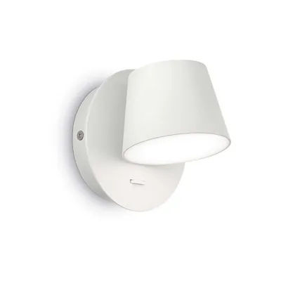 Obrázek produktu pro Moderní hliníkové bílé led nástěnné světlo 6W 3000K teplé světlo