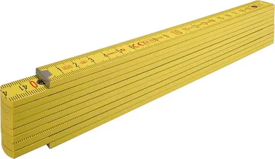 Image de Stabila Règle en bois 407P 2m jaune - 14556