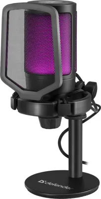 Produktbild von Mikrofon Defender Impulse Gmc 600 Rgb Streaming