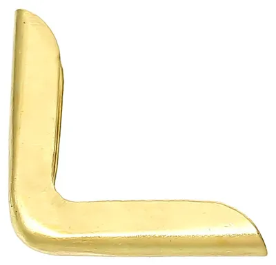 Produktbild von 4 Schutzecke Buchecken Mappenecken Taschenecken 15x15mm gold