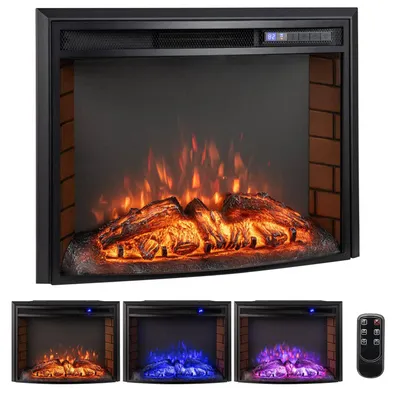 Obrázek produktu pro Elektrický krbový ohřívač, 1500 W, dálkové ovládání, ochrana proti přehřátí