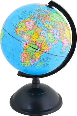Produktbild von Famanu Globus 20 cm mit englischer Karte - drehbare Bildungsweltkugel