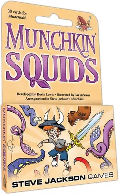 Produktbild von Munchkin Tintenfische Erweiterung – Fantasy-Erweiterung mit Tentakeln