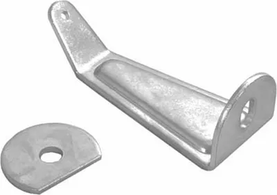 Produktbild von Hebie Winkel für Lenkungsdämpfer, hebie, für Lenkungsdämpfer 695+696, Stahl, silber