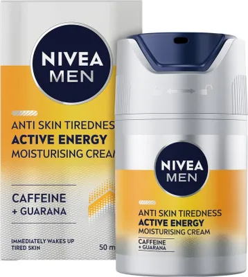 Zdjęcie produktu dla Nivea Men Active Energy Krem do twarzy, 50 ml