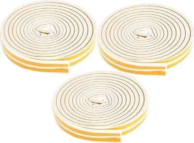 Obrázok produktu pre Vodotesné samolepiace tesniace pásky z EPDM, 5 m, biele, 9 x 6 mm