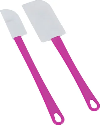 Produktbild von METALTEX CHROMOTHERAPY Whippy Teigschaber 24 cm - RHODAMINE (Pink-Rot)