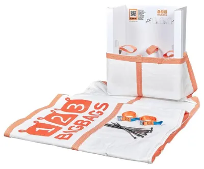 Produktbild von Easy Chute | Mit 3 flexiblen Schuttrutschen | Starterset | 9 Meter