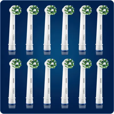 Produktbild von Oral-B - Cross Action - Ersatzzahnbürstenkopf ( 12 Stück )