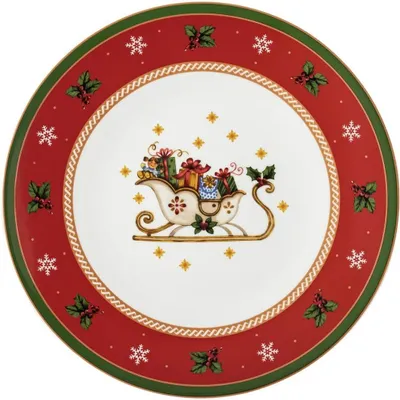 Produktbild von Hutschenreuther Happy Wintertime Red Plätzchenteller 31cm