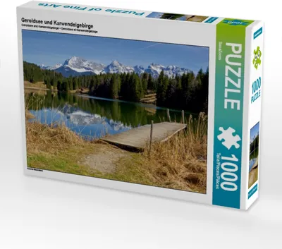Produktbild von Calvendo Geroldsee und Karwendelgebirge 1000 Teile Puzzle quer 640x480mm, CALVENDO; 7385720