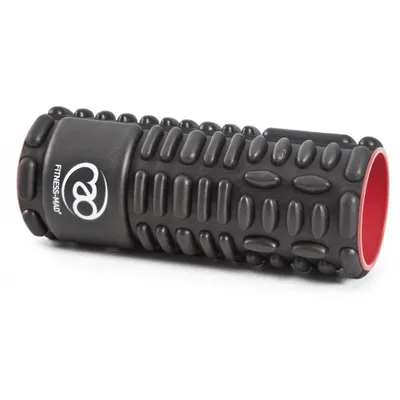 Produktbild von Fitness-Mad Schaumstoffrolle schwarz Massage 30,5cm Muskelregeneration Triggerpunkt