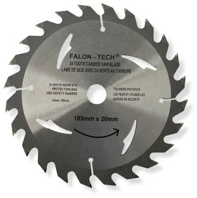 Immagine prodotto di LAMA TRONCONANTE PER SEGA A Nastro PER LEGNO, DIAMANTE, 185 x 20 mm / 16 mm, 24 denti, DIAMANTE
