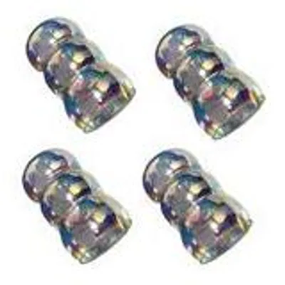 Produktbild von 4 x Paulmann Lampenschirm E14 Öffnung ca. 3 cm Wobble Dichroic Glas Ersatzglas, Schirm, Ersatzschirm
