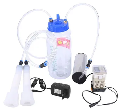 Produktbild von Elektrische Melkmaschine - Tragbar - 2 Liter - Vakuumpumpe - Impulssteuerung - Standard