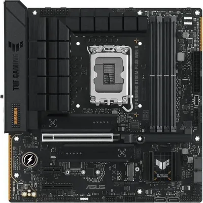 Image de Carte mère ASUS TUF GAMING B760M-PLUS WIFI II, Intel B760, LGA 1700, Micro ATX, DDR5
