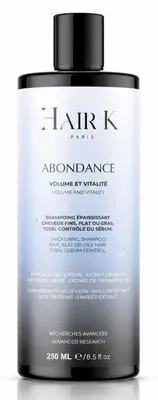 Produktbild von Hair K Paris - Hair K Paris - Abundance Volumen- und Leichtigkeits-Shampoo - Feines und Plattes Haar -
