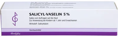 Image de Bombastus Salicyl-Vaselin 5% pommade, 100 ml pommade