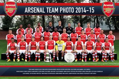 Immagine prodotto di Calcio - Poster - Arsenal - Foto di squadra 14/15