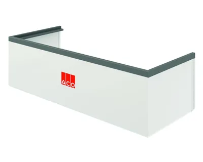 Produktbild von ACO Aufstockelement weiß, 80 x 34 x 40 cm