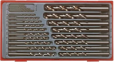 Obrázek produktu pro TengTools Sada vrtáků do kovu 151440104 Rychlořezná nástrojová ocel