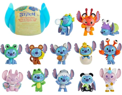 Immagine prodotto di Just Play Disney Stitch Goes Wild: figurine da collezione, personaggi da gioco