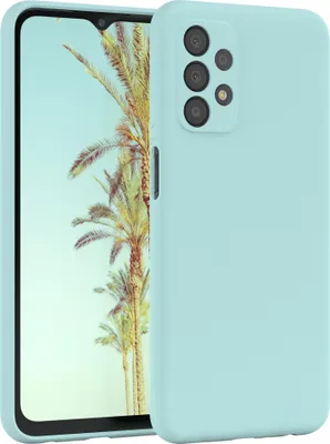 Produktbild von EAZY CASE Silikonhülle für Samsung Galaxy A23 5G Silikon Backcover Schutz in Grün