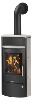 Produktbild von Oranier | Kaminofen | Pori 7 | 6,5 kW | Stahl Schwarz, Freddo