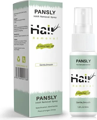 Produktbild von 30ml Haarentfernungsspray, Hair Growth Inhibitor Spray für Gesicht, Bein, Bikinizone, Achselhöhle Intimbereich Enthaarung Männer und Damen
