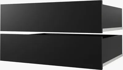 Immagine prodotto di Set di 2 cassetti UNI per armadi largh. 250 cm - nero