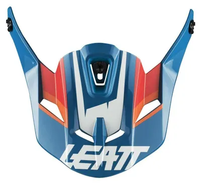 Produktbild von LEATT Motorradhelm Visier für GPX Helm blau/weiß Größe XS