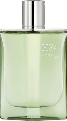 Zdjęcie produktu dla Hermes H24 Herbes Vives, Mężczyźni, 100 ml, Perfumy w płynie, Alcohol, Parfum (Fragrance), Aqua (Water), Dipropylene Glycol, Limonene, Benzyl Salicylate,..., Francja, 1 szt.