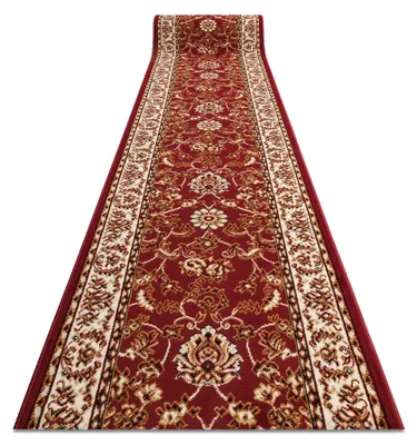 Image de TAPIS DE COULOIR BCF MORAD Klasyk classique bordeaux 90 cm rouge 90x120 cm