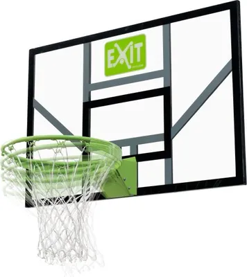 Produktbild von EXIT Galaxy Basketballbrett mit Dunkring und Netz - grün/schwarz