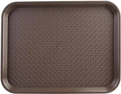 Produktbild von Olympia Kristallon Fast-Food-Tablett braun 34,5 x 26,5cm