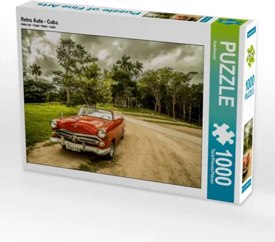 Produktbild von Calvendo Retro Auto - Cuba 1000 Teile Puzzle quer 640x480mm, CALVENDO; 7396812