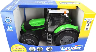 Produktbild von BRUDER DEUTZ AGROTRON X720, 3 Jahr(e), Acrylnitril-Butadien-Styrol (ABS), Schwarz, Grün