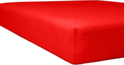 Produktbild von Kneer - Spannbetttuch - * Qualität 80 * Flausch-Biber - Farbe:  42 Rubin - Größe: 180/200 - 200/200 cm