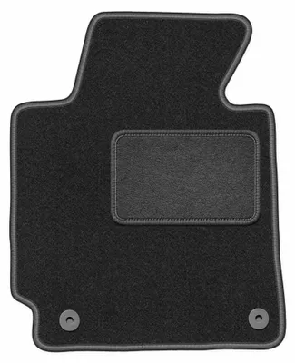 Produktbild von Fahrermatte Velours für Hyundai Elantra V 2010-2016 (Coupé/Limousine) – 1-tlg, Graphit, passgenau – Wielganizator LUX