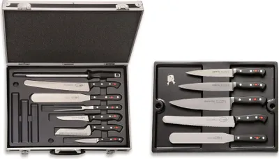 Produktbild von F. DICK Kochkoffer Bristol 12-tlg Messer-Set + Koffer Kochmesser + Kochwerkzeug