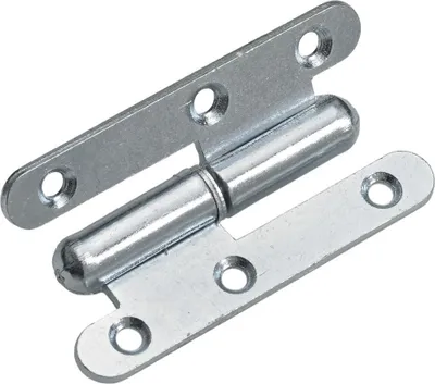 Produktbild von Hettich Türband 45 x 80 mm links verzinkt - 1 Stück