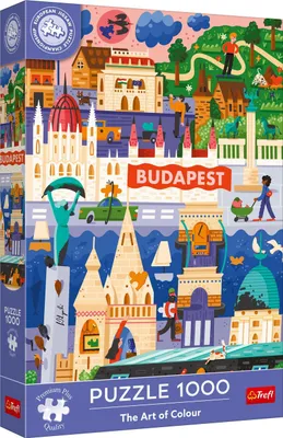 Produktbild von TREFL PUZZLE 1000 PremPlus Budapest Ungarn 12107