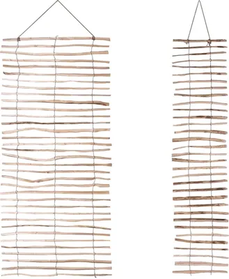 Produktbild von BOOGARDI Rankhilfe Haselnuss mit Draht · 50x200cm Abstand 3-5cm · Rankgitter Sichtschutz Wandspalier ideal für Balkon, Garten und Terrasse