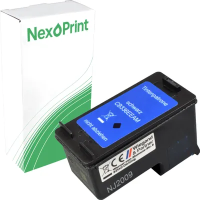 Produktbild von Druckerpatrone kompatibel zu HP CB336EE 350XL schwarz OfficeJet J 6405 J 5785 J 5783 J 5780 J 5750