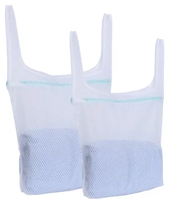 Produktbild von Wäschebeutel 45x33x2 cm mit Tragegriff, großem Fassungsvermögen, robust und leicht