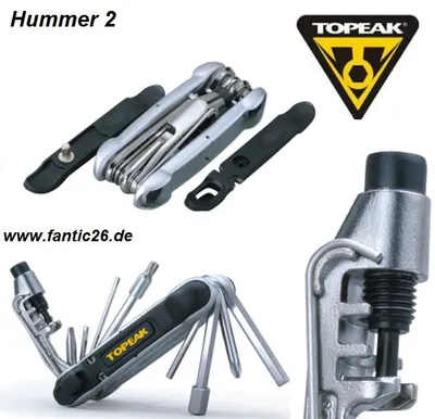 Produktbild von Topeak Minitool Hexus Hummer II 16f