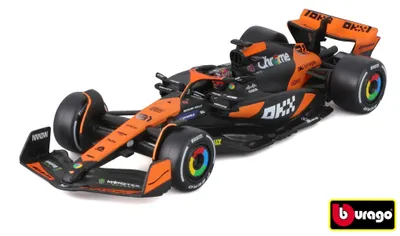 Produktbild von BBURAGO McLaren F1 MCL38 1:43 Piastri 24, Sportwagen-Modell, Vormontiert, 1:43, McLaren F1 MCL38, Unisex, Metall, Kunststoff