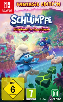 Produktbild von Die Schlümpfe - Abenteuer im Traumland (Fantasie Edition) Nintendo Switch-Spiel