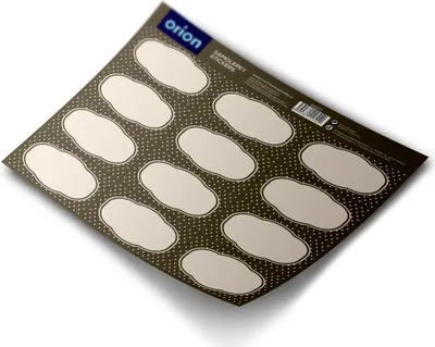 Image de Étiquettes autocollantes pour conserves - 12 pcs